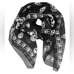 Alexander McQueen Skull Scarf